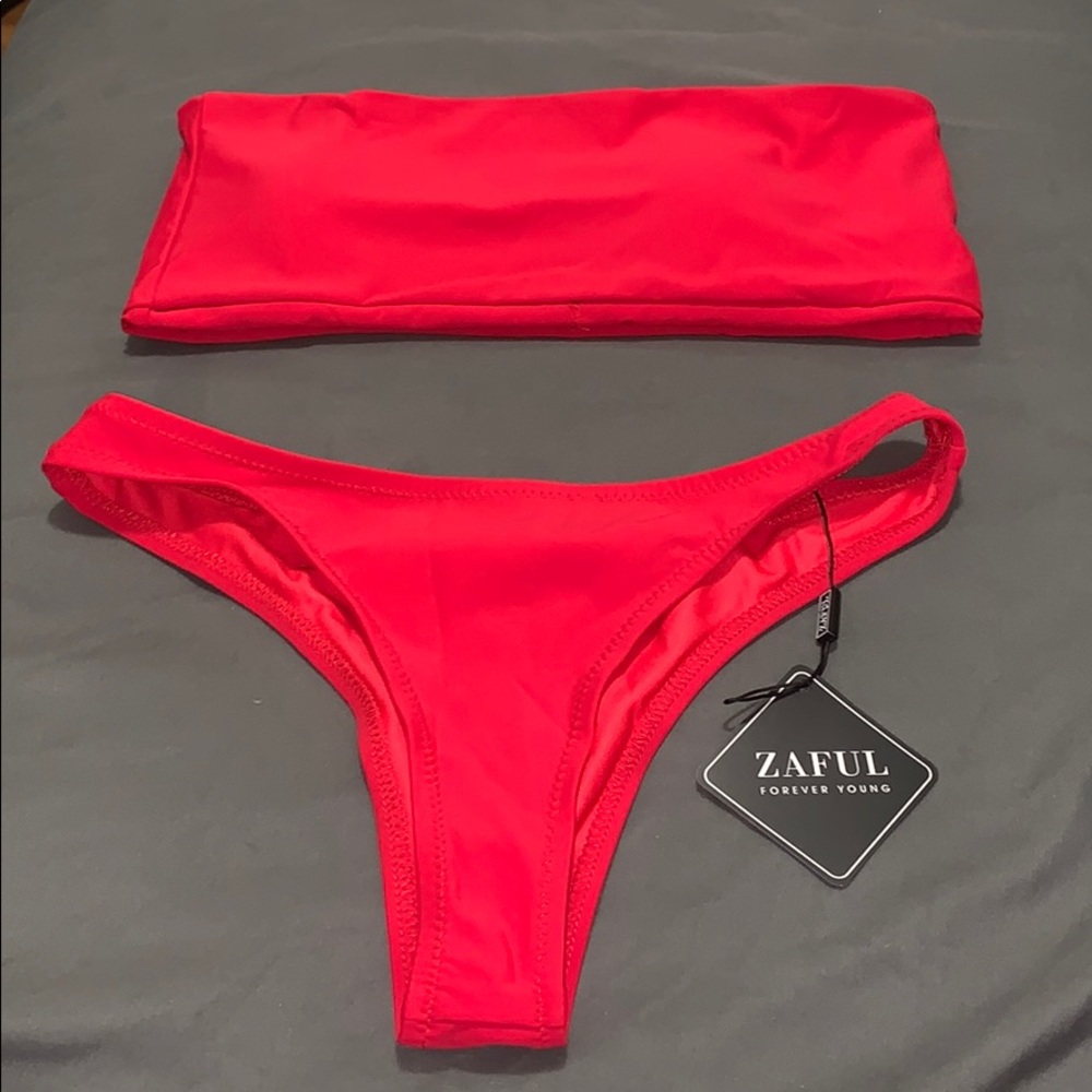 RED BIKINI SET — FROM ZAFUL